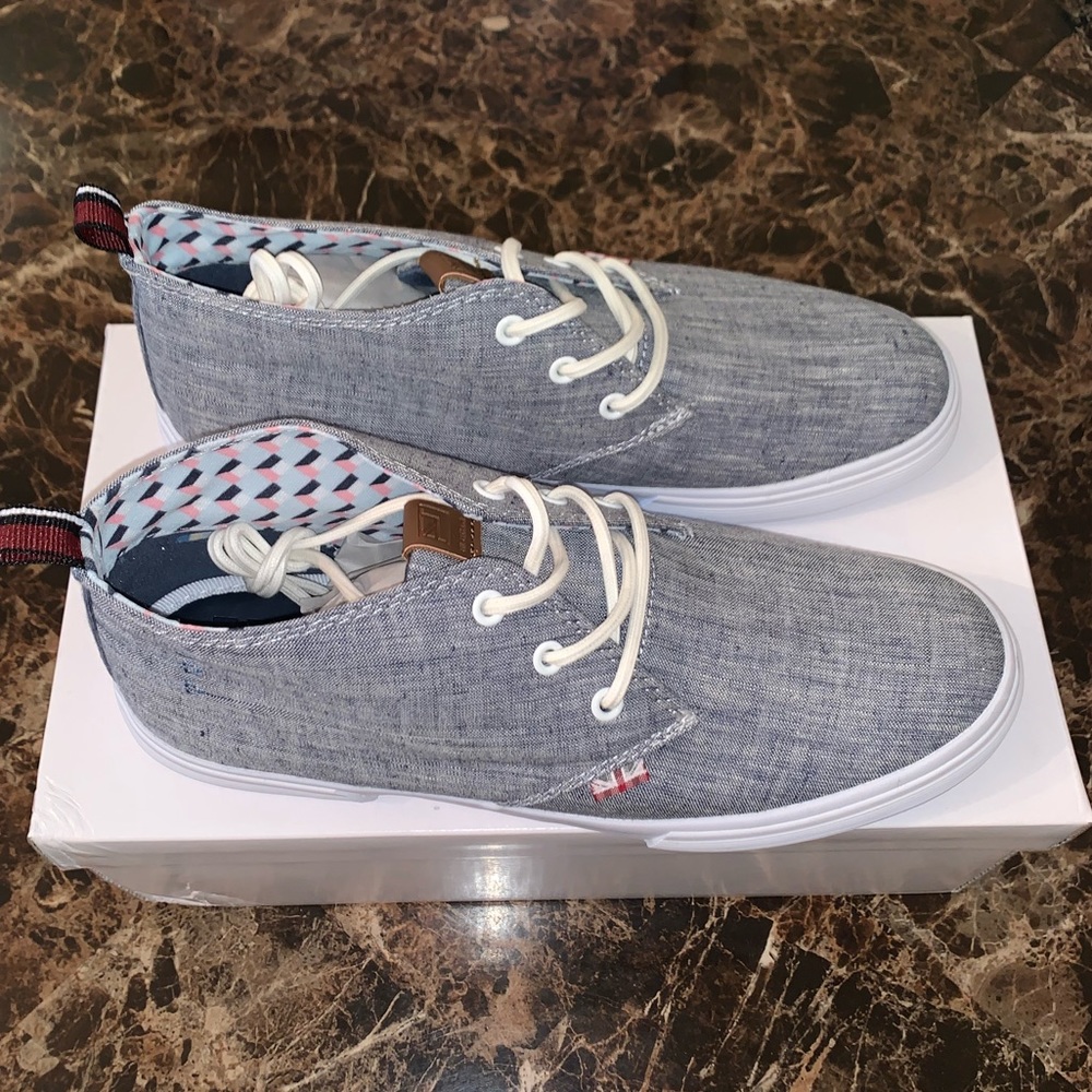 Ben Sherman Bristol Chukka Sneaker Navy Chambray - Picture 3 of 8